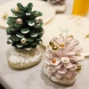 Spoon and Tamago Miniature Pinecone